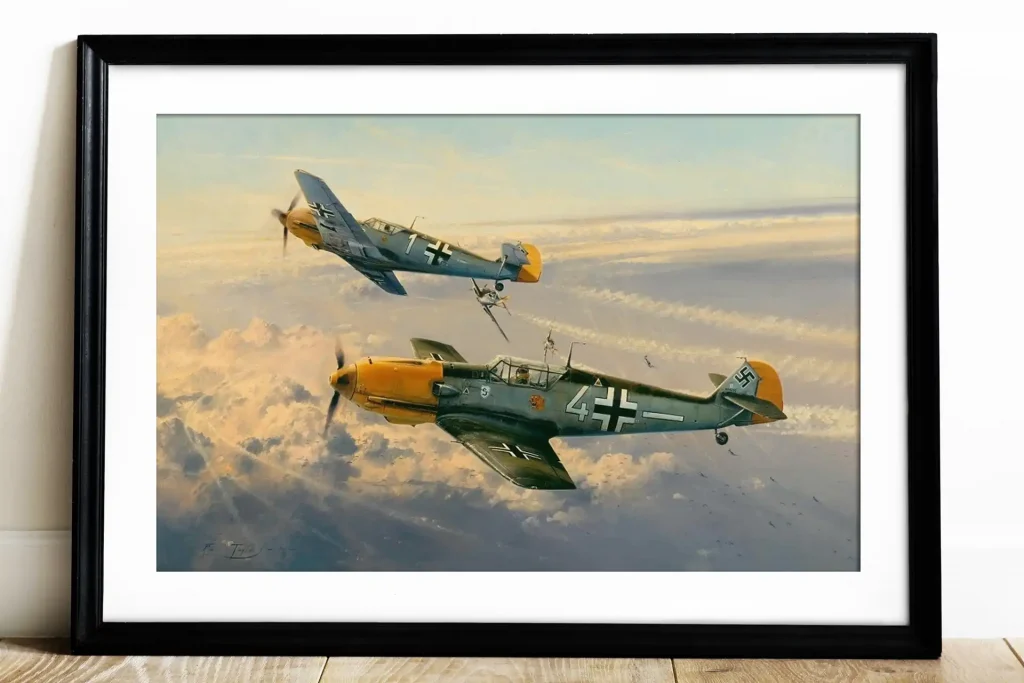 Eagle Attack painting by Robert Taylor