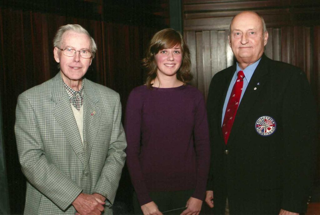 Dr. William Norrie, Rebecca Vanderhooft, Col. Gary Solar