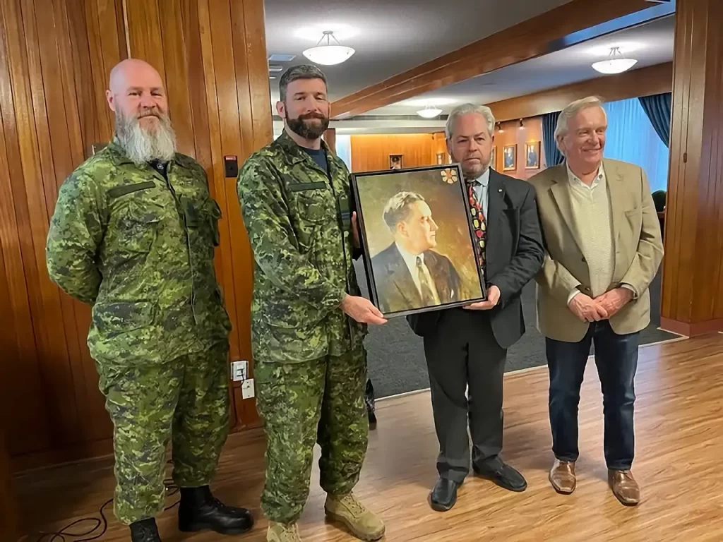 CF School of Meteorology William Stephenson Painting