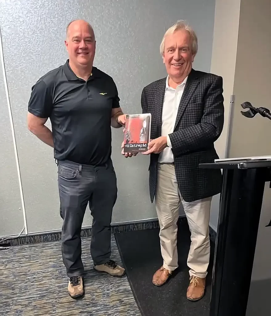 Gift to Des Kappelabout about the naming of Sir William Stephenson Lake