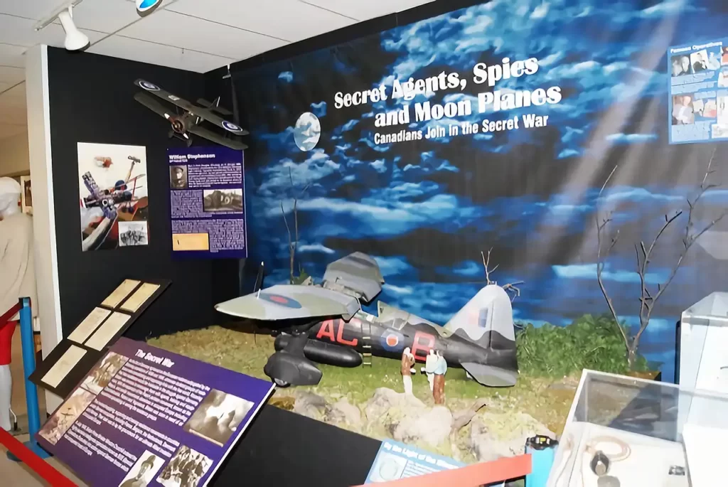 Secret Agents Spy display Royal Aviation Museum