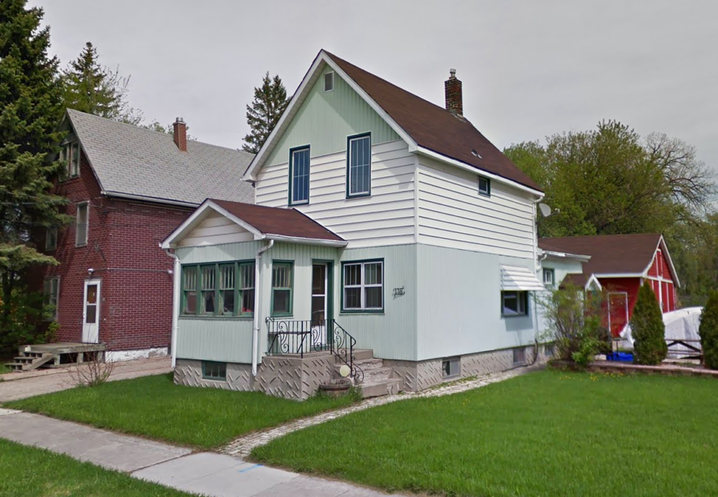 175 Syndicate St, Winnipeg, Birthplace of William Stephenson.