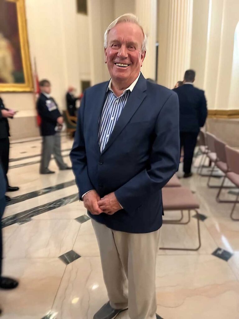 Dwight MacAulay plaque unveiling