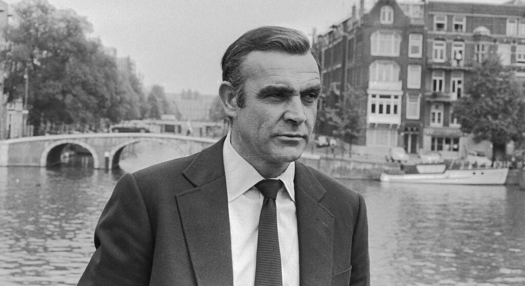Sean Connery as James Bond (1971).