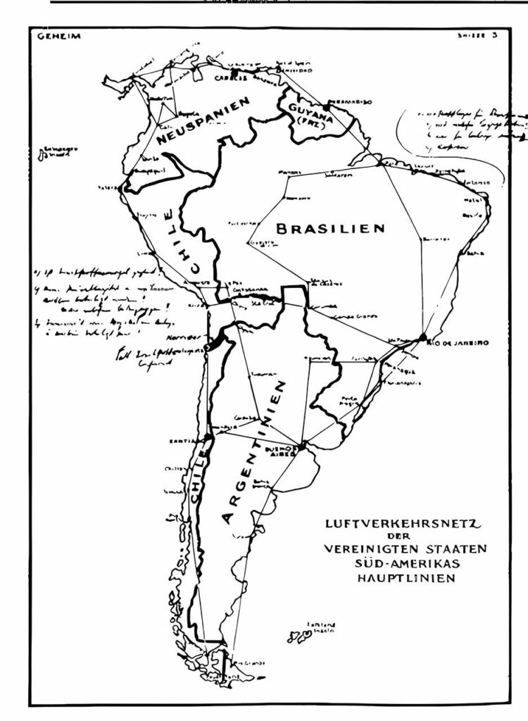 Station M South America map