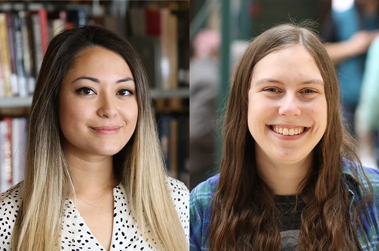 Bronwyn Delacruz and Julia Antonyshyn Intrepid Scholarship 2019 © UWinnipeg