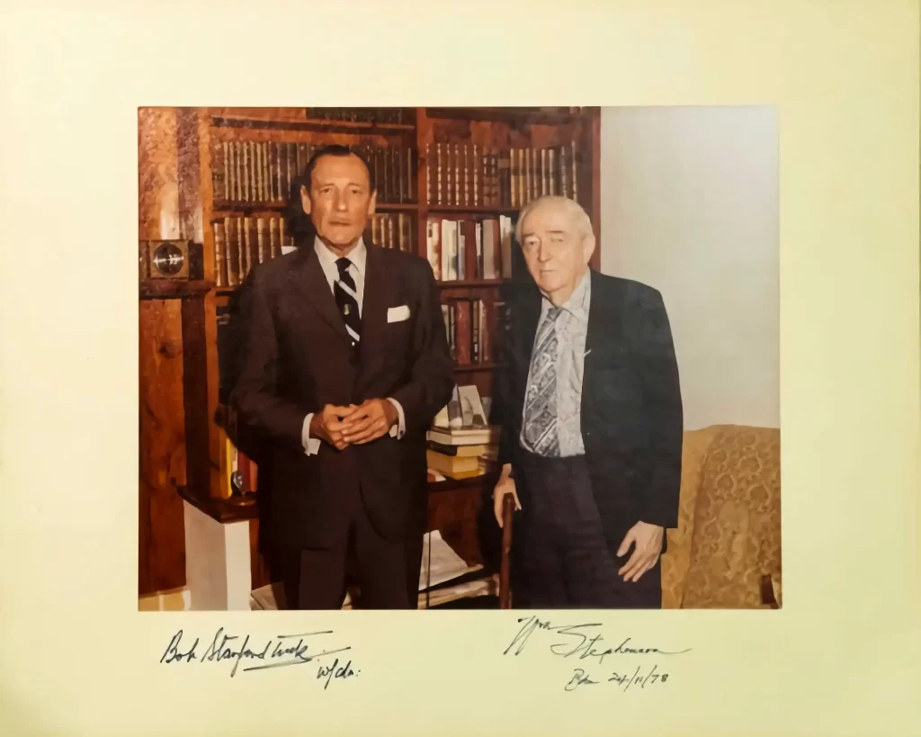 Robert Stanford Tuck and William Stephenson-WW1 Fighter Pilots