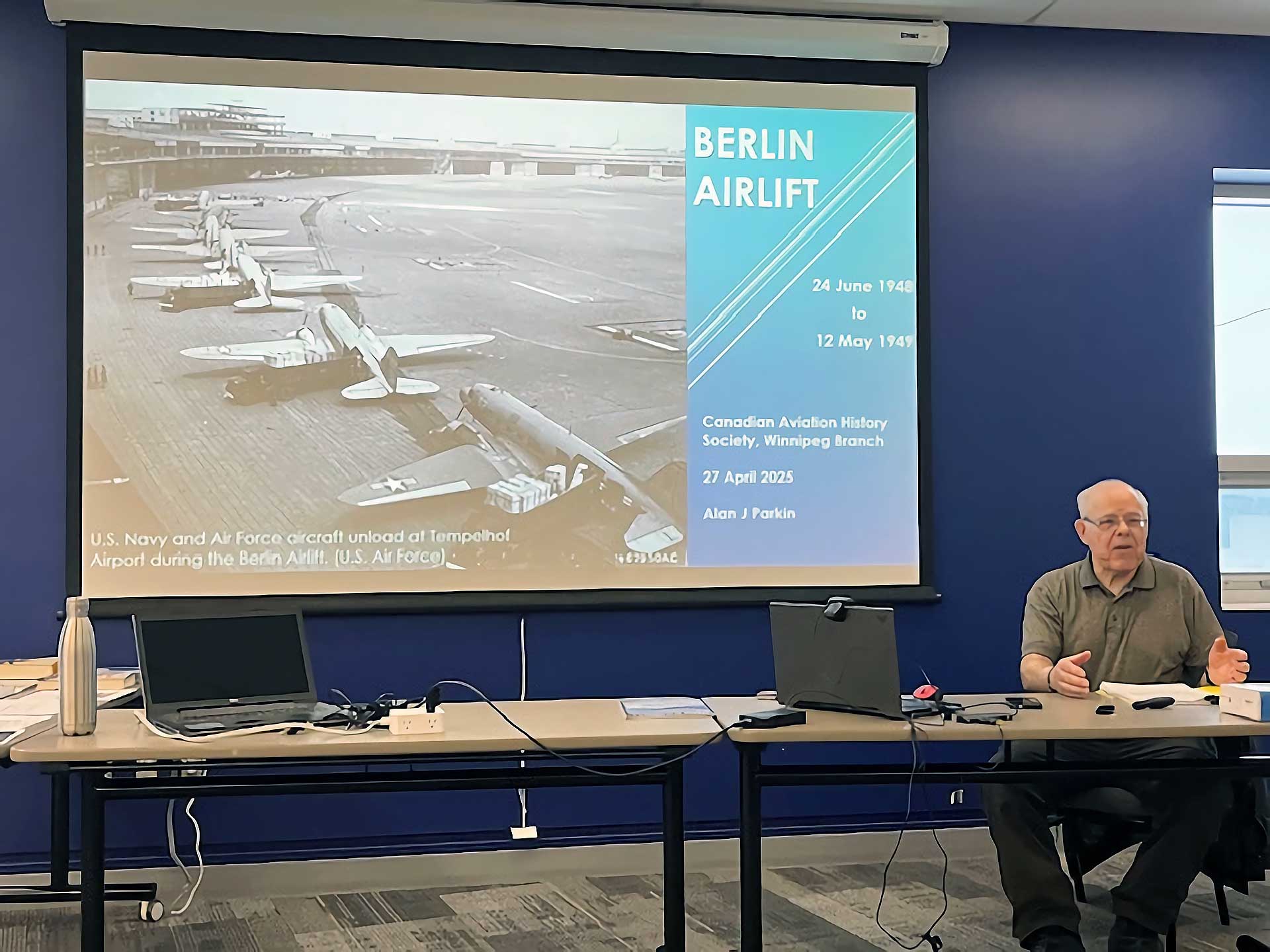 Berlin Airlift Presentation Alan Parkins