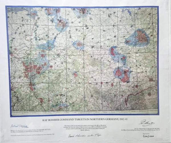 RAF Bomber Command Targets in Northern Germany, 1942-45
