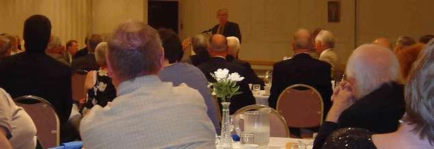 Tom Troy speaks at Intrepid Society